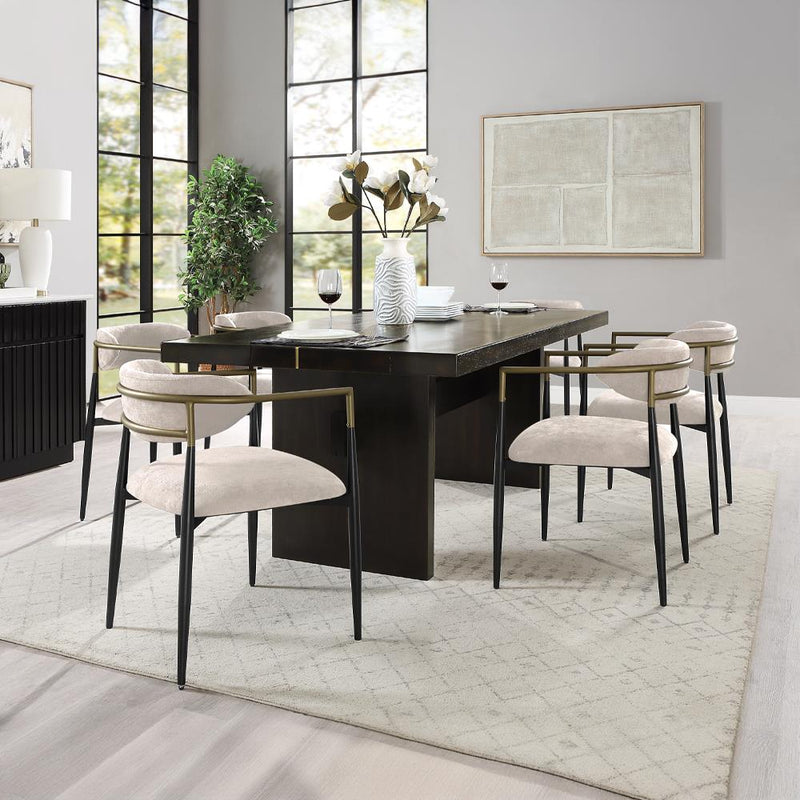 Acme Furniture Jaramillo DN02695 Dining Table IMAGE 6