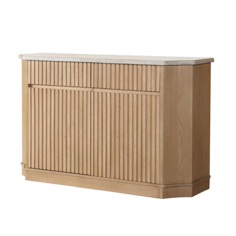 Acme Furniture Qwin DN02878 Server with Marble Top IMAGE 2