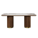 Acme Furniture Willene DN03145 Dining Table with Ceramic Top IMAGE 3