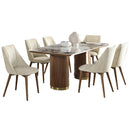 Acme Furniture Willene DN03145 Dining Table with Ceramic Top IMAGE 5