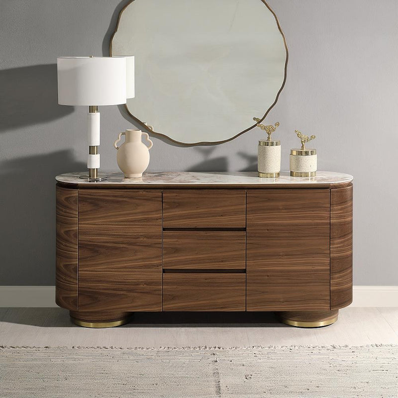 Acme Furniture Willene DN03148 Server with Ceramic TOP IMAGE 4