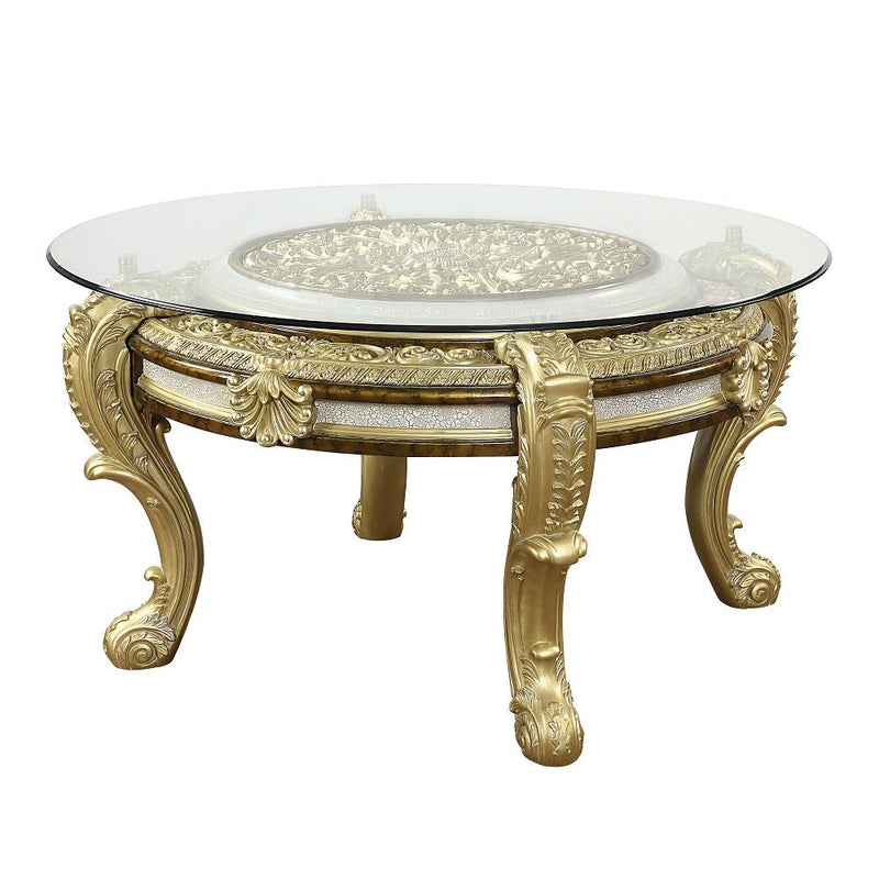 Acme Furniture Desiderius DN60005 Round Dining Table IMAGE 2