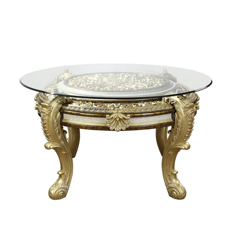 Acme Furniture Desiderius DN60005 Round Dining Table IMAGE 3