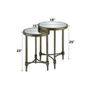 Acme Furniture Aditya LV02596 Nesting TABLE IMAGE 4