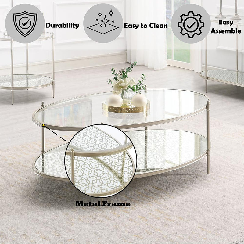 Acme Furniture Zaba LV02755 Coffee Table IMAGE 6