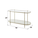 Acme Furniture Zaba LV02757 Sofa Table IMAGE 6