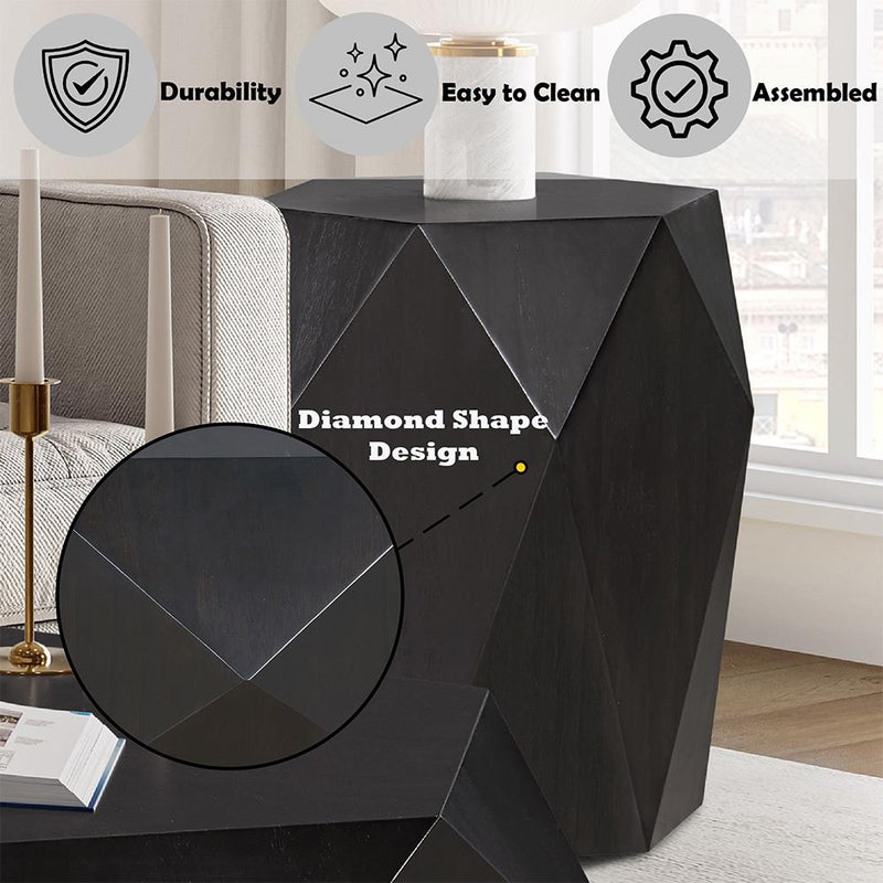 Acme Furniture Hanniel LV02776 End Table IMAGE 4