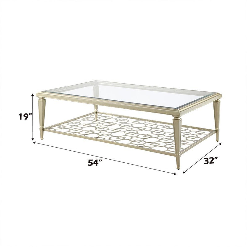 Acme Furniture Zaba LV02785 Coffee Table IMAGE 5
