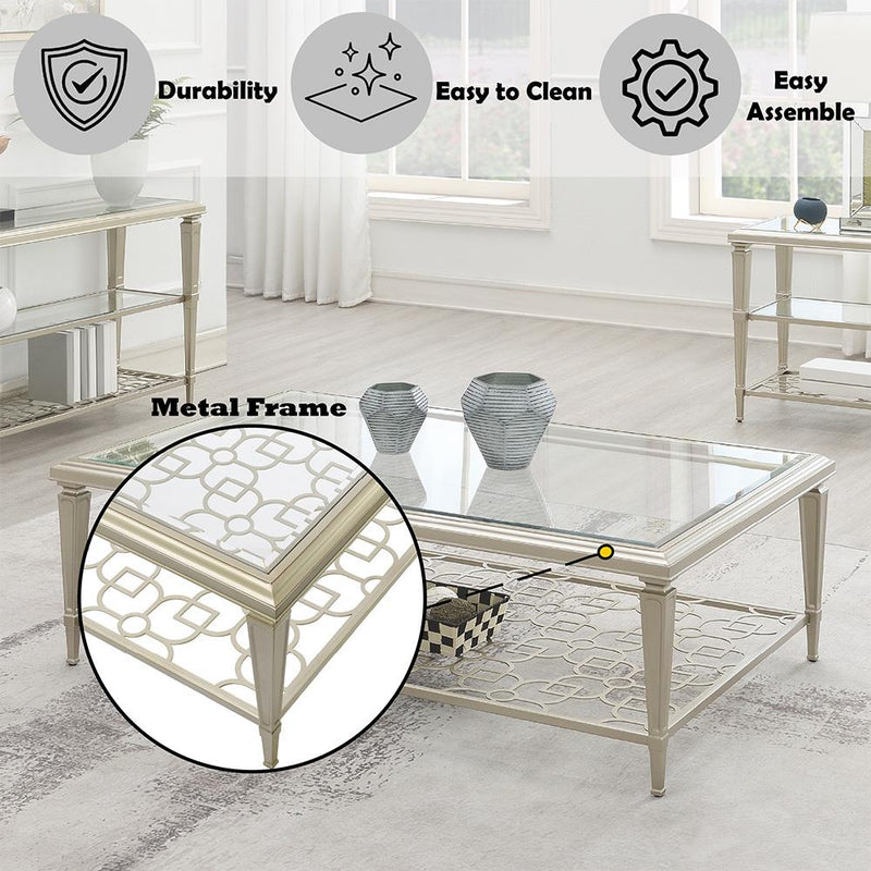 Acme Furniture Zaba LV02785 Coffee Table IMAGE 6