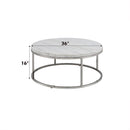 Acme Furniture Zaidee LV02795 Coffee Table with Marble IMAGE 6