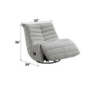 Acme Furniture Talmon LV03071 Recliner with SWIVEL IMAGE 7