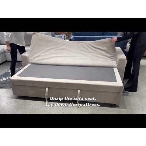 Acme Furniture Haran LV03130 Sofa with SLEEPER IMAGE 2