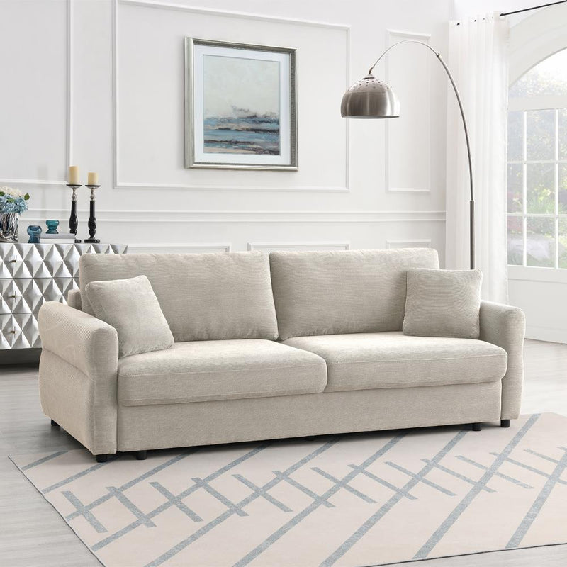 Acme Furniture Haran LV03130 Sofa with SLEEPER IMAGE 3