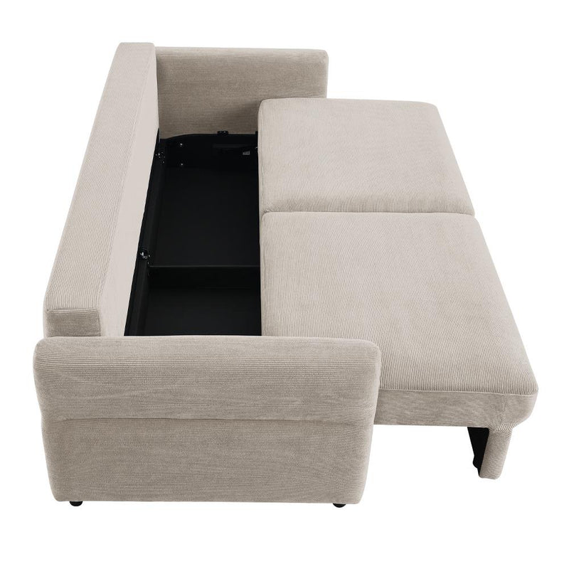 Acme Furniture Haran LV03130 Sofa with SLEEPER IMAGE 9