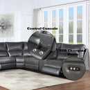 Acme Furniture Saul LV53745 Power Motion Sectional Sofa IMAGE 6