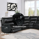 Acme Furniture Saul LV54150 Power Motion Sectional Sofa IMAGE 6