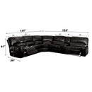 Acme Furniture Saul LV54150 Power Motion Sectional Sofa IMAGE 7