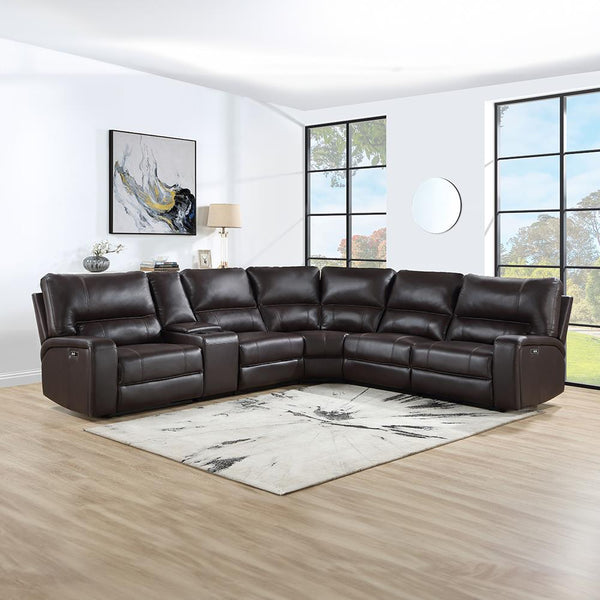 Acme Furniture Saul LV54155 Power Motion Sectional Sofa IMAGE 1