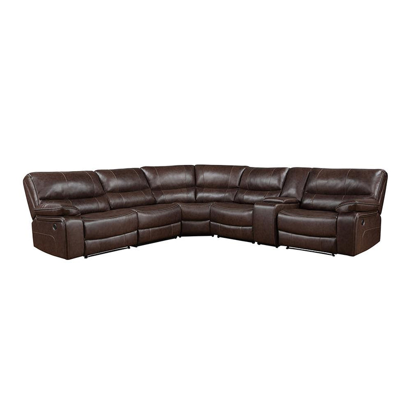 Acme Furniture Saul LV54155 Power Motion Sectional Sofa IMAGE 2