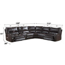 Acme Furniture Saul LV54155 Power Motion Sectional Sofa IMAGE 9