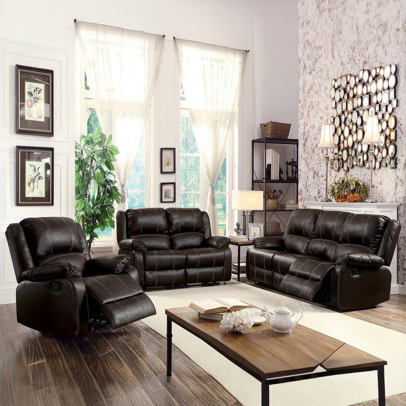 Acme Furniture Zuriel LV52281 Motion Loveseat IMAGE 3
