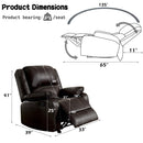 Acme Furniture Zuriel LV52282 Motion Rocker Recliner IMAGE 5