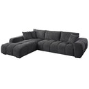 Acme Furniture Chosen LV02720 Sectional Sofa with 3 Pillows IMAGE 2