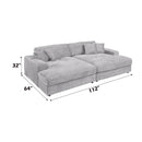 Acme Furniture Hilde LV03680 Sectional Sofa with 4 Pillows IMAGE 7
