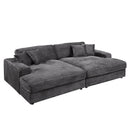 Acme Furniture Hilde LV03690 Chaise with 2 Pillows IMAGE 2