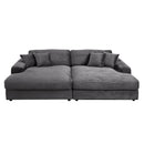 Acme Furniture Hilde LV03690 Chaise with 2 Pillows IMAGE 3