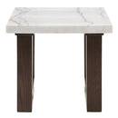 Acme Furniture Edwyn LV03206 End Table with Marble Top IMAGE 3