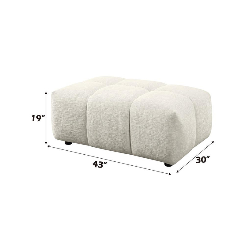 Acme Furniture Loanna LV04044 Ottoman IMAGE 8