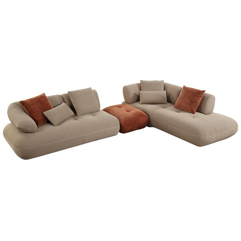 Acme Furniture Carrick LV03920 Sectional Sofa with 6 Pillows IMAGE 15