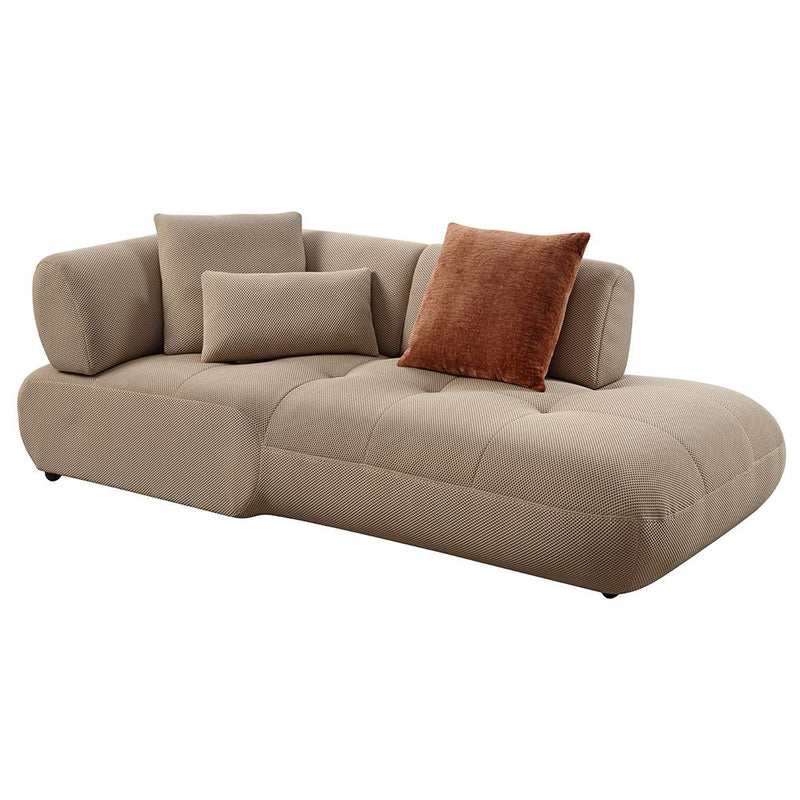Acme Furniture Carrick LV03920 Sectional Sofa with 6 Pillows IMAGE 8