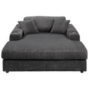 Acme Furniture Hilde LV03691 Chaise with 2 Pillows IMAGE 2