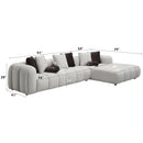 Acme Furniture Manilla LV04320 Sectional Sofa with 8 Pillows IMAGE 11