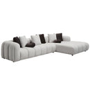 Acme Furniture Manilla LV04320 Sectional Sofa with 8 Pillows IMAGE 2