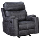 Acme Furniture Hirah LV02572 Motion Glider Recliner IMAGE 2
