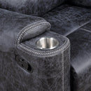 Acme Furniture Hirah LV02572 Motion Glider Recliner IMAGE 4