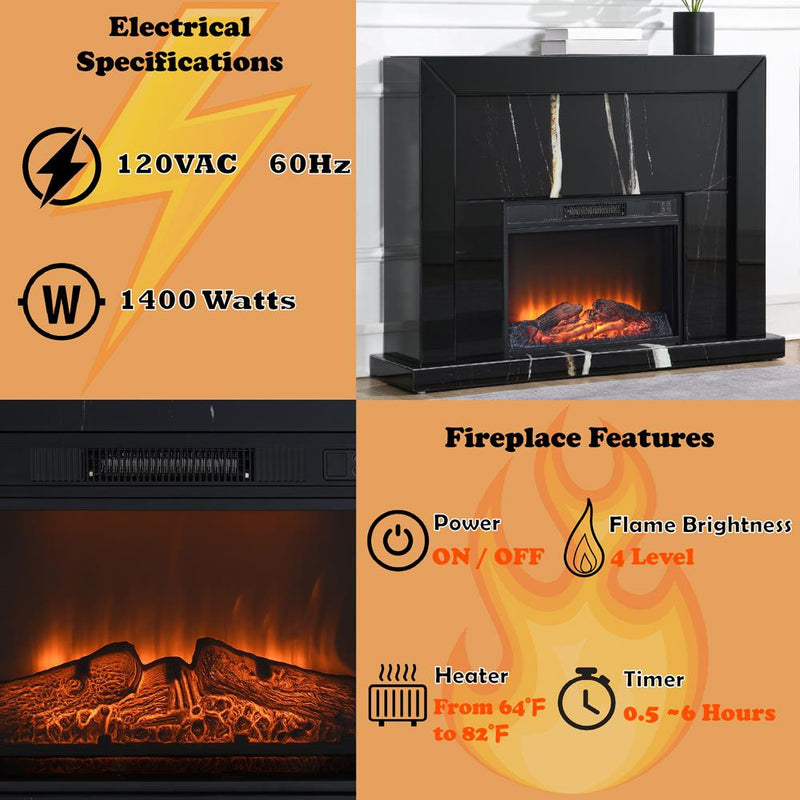 Acme Furniture Drisana AC03869 Fireplace IMAGE 7