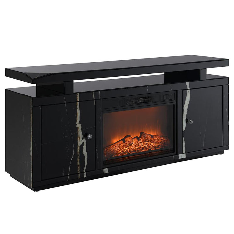 Acme Furniture Drisana LV03868 TV Stand with Fireplace IMAGE 2