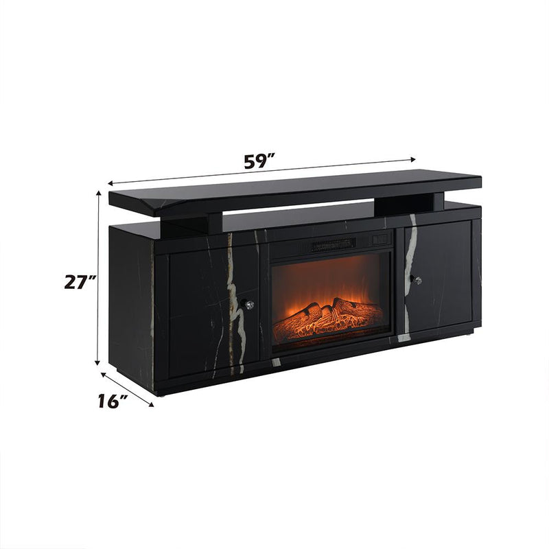 Acme Furniture Drisana LV03868 TV Stand with Fireplace IMAGE 6