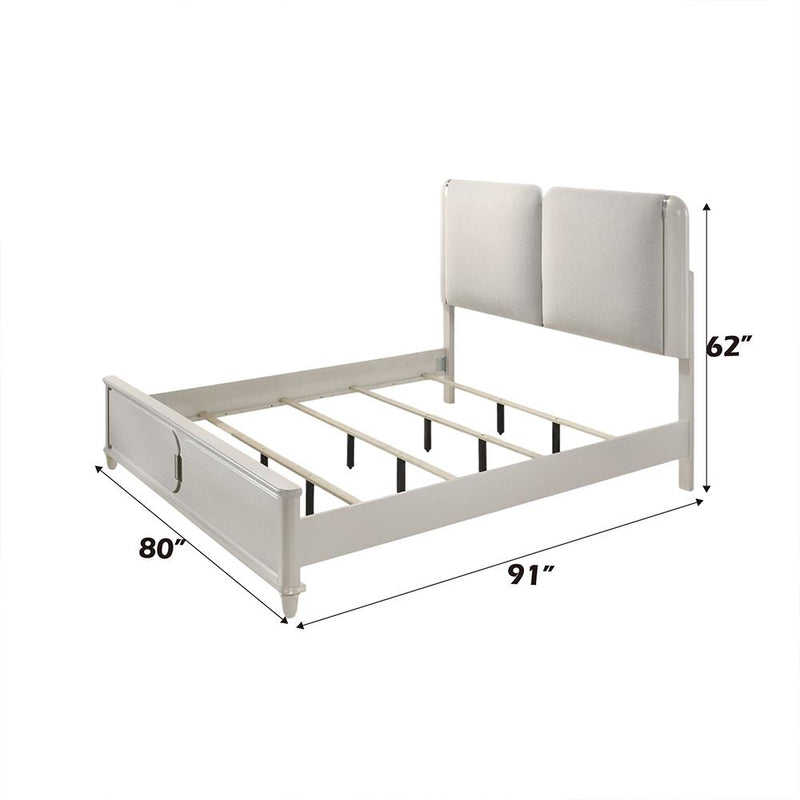 Acme Furniture Laveda BD03791EK Eastern King Bed with LED IMAGE 6