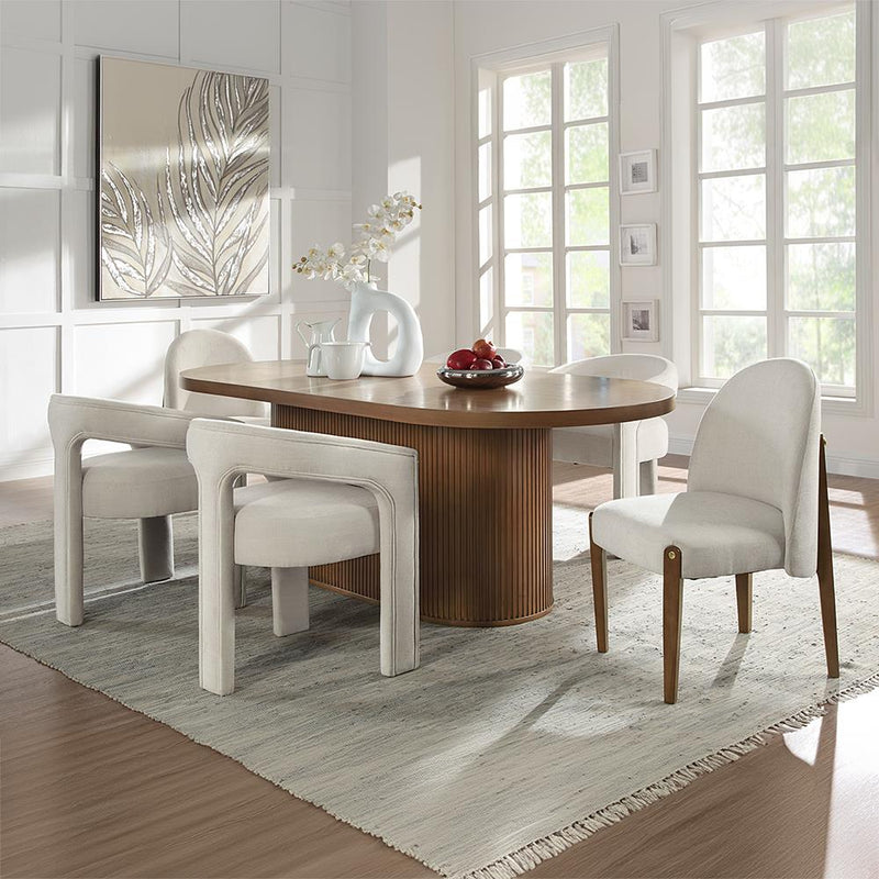 Acme Furniture Gamarya DN02855 Dining Table IMAGE 5