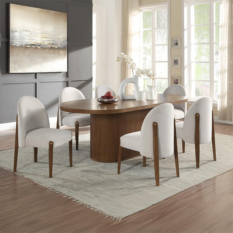 Acme Furniture Gamarya DN02855 Dining Table IMAGE 6