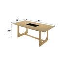 Acme Furniture Blayde DN02865 Dining Table IMAGE 6