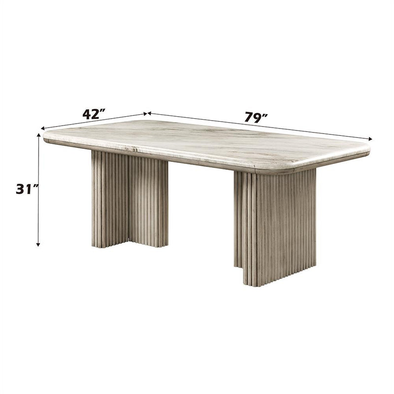 Acme Furniture Charity DN03085 Dining Table IMAGE 6