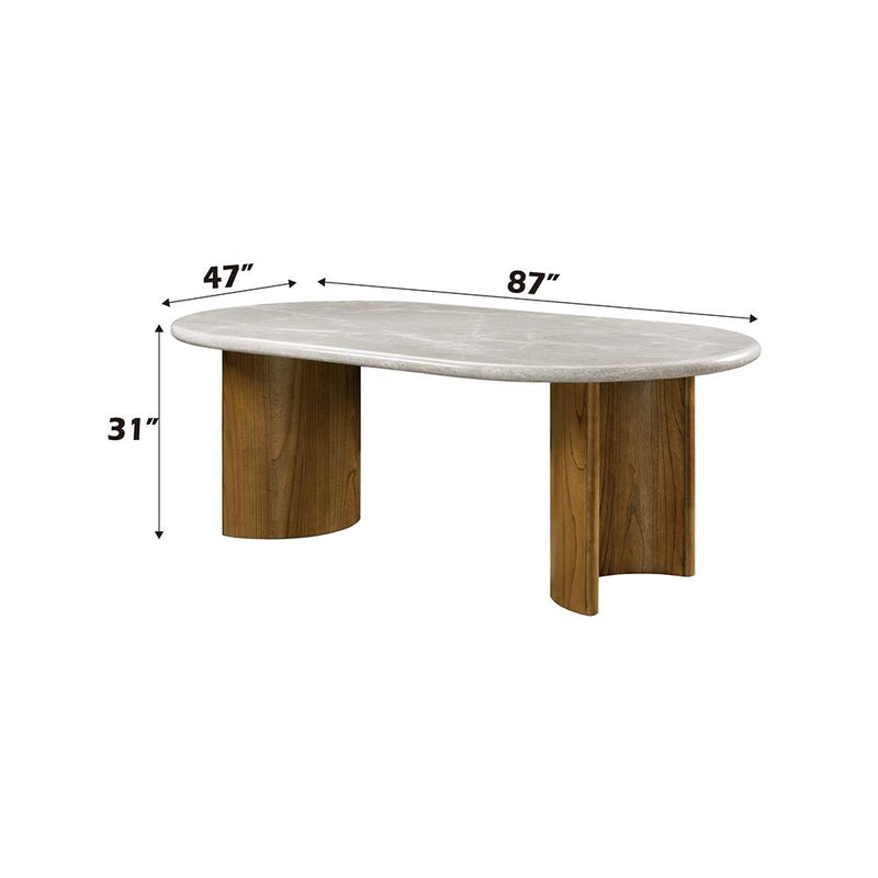 Acme Furniture Darcy DN03095 Dining Table IMAGE 6