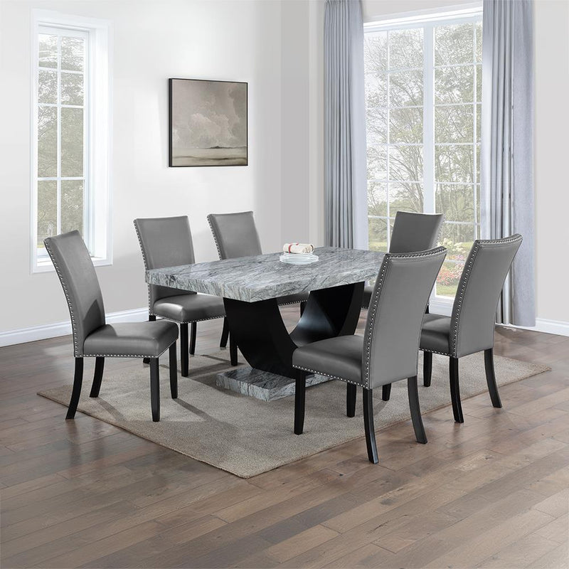 Acme Furniture Caralin DN03705 Dining Table IMAGE 5