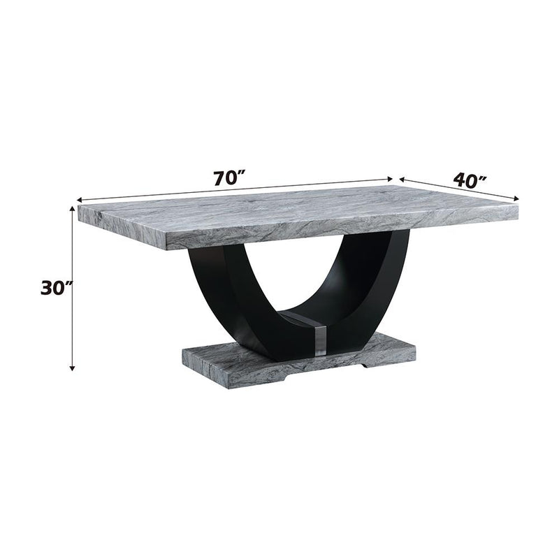 Acme Furniture Caralin DN03705 Dining Table IMAGE 6